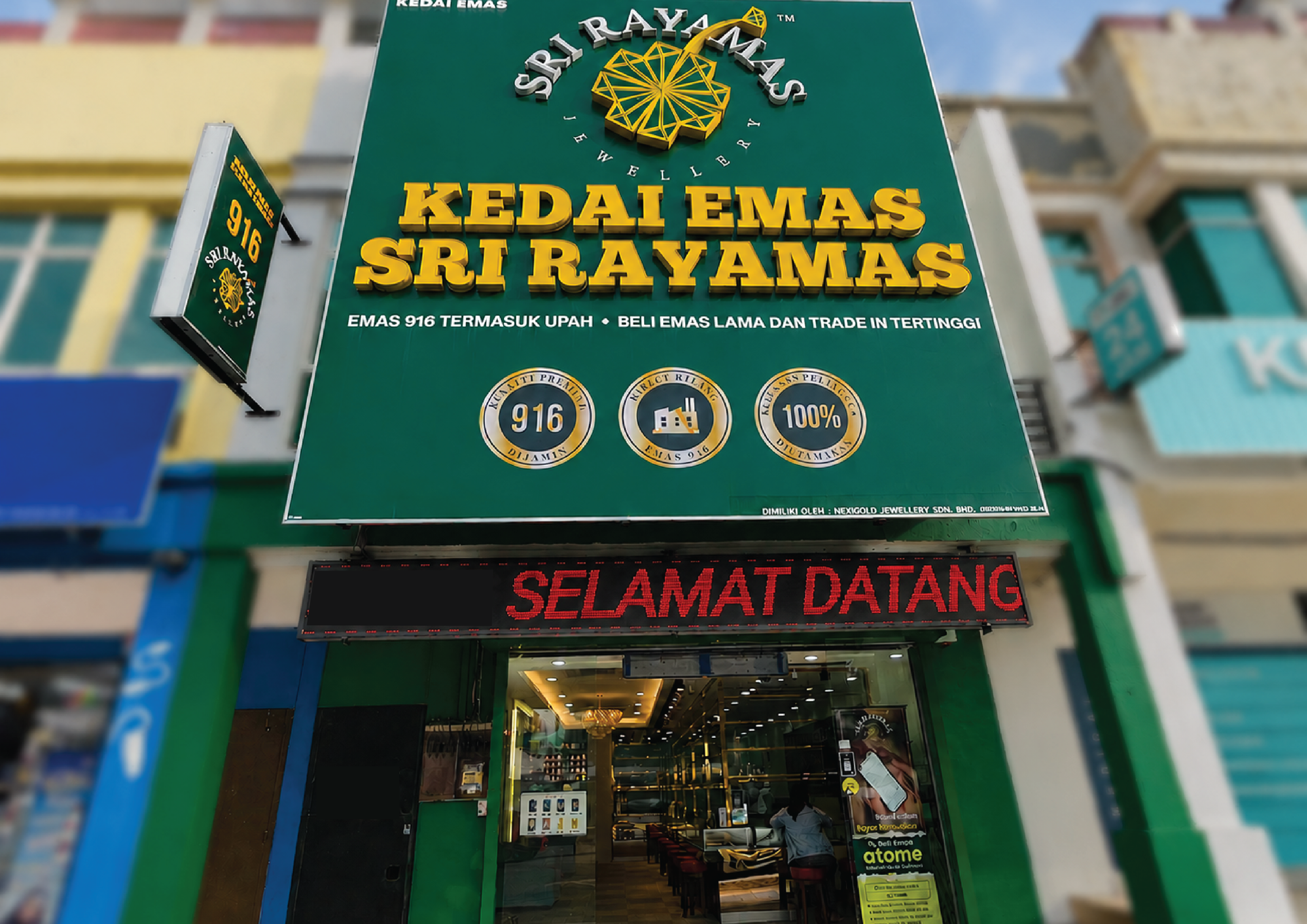 Kedai Emas Sri Rayamas Cheng Melaka